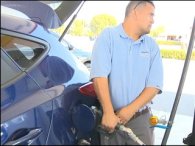 pumping gas