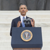 Obama: America More Free & Fair Because Of MLK, March 