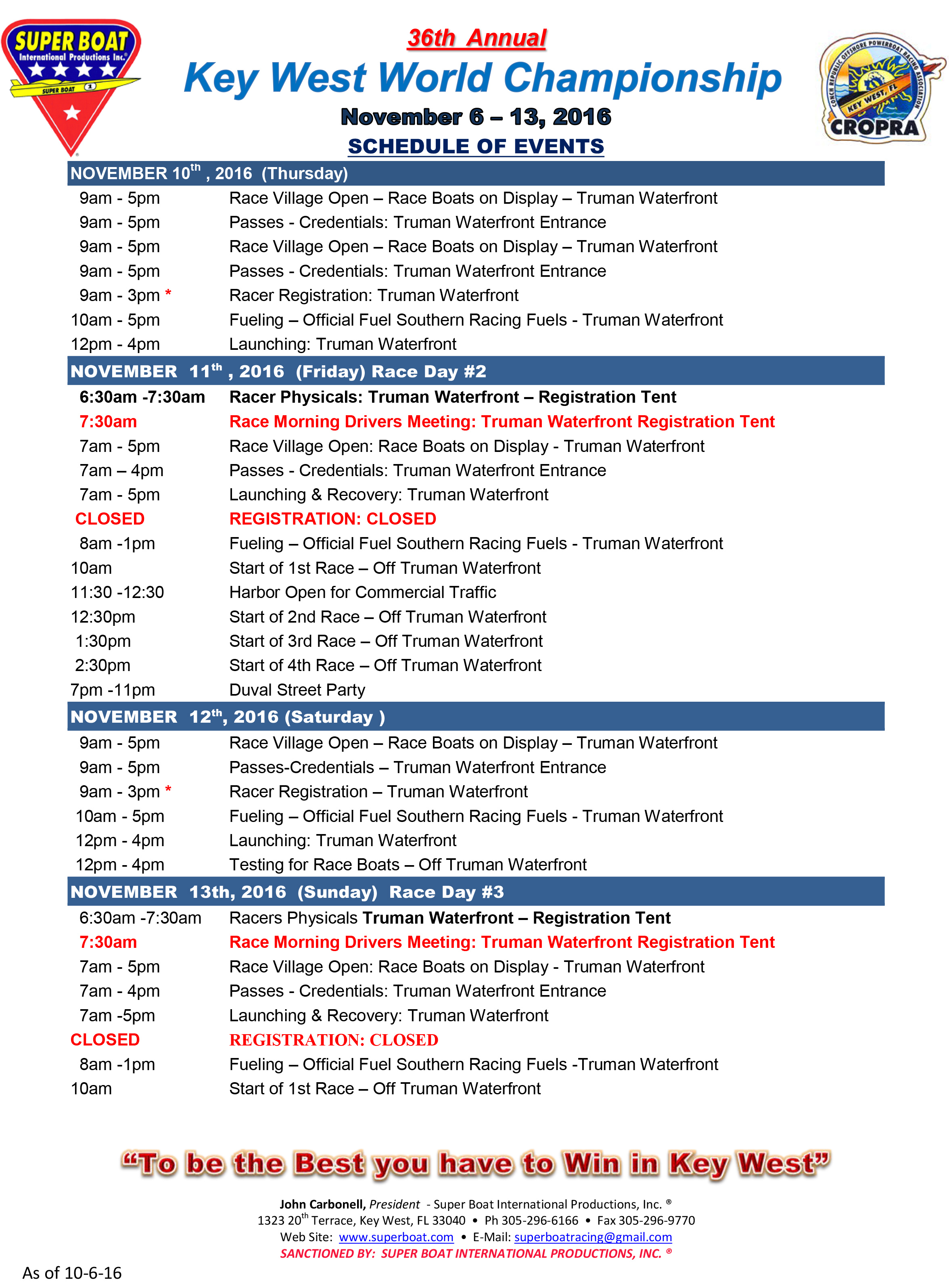 10-6-16-key-west-schedule-2